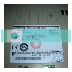 Cacr-r90-s04va Yaskawa Cacrr90s04va New In Box Servo Drive