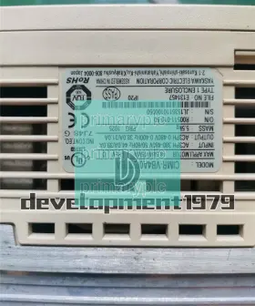 Cimr-vb4a0038fba Yaskawa One Used Inverter Tested