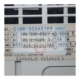 Cimr-xcaa21p5 Yaskawa Cimrxcaa21p5 Used And Tested Ac Servo Drive 1.5kw 220v