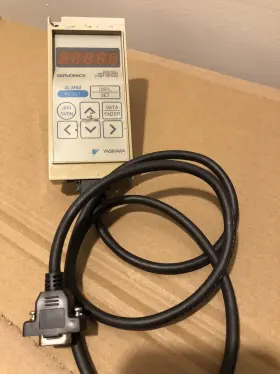 Jusp-op02a Yaskawa Servo Drive Digital Operator Keypad Cable 1 Meter Clean Used