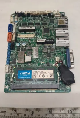 Sbc-210n Yaskawa Asrock Industrial Motherboard With Crucial 4gb 204-pin Ddr3 So-dimm Ram