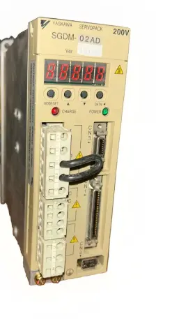 Sgdm-02ad Yaskawa Servo Pack. Used/for Parts Only. Not Tested. B5