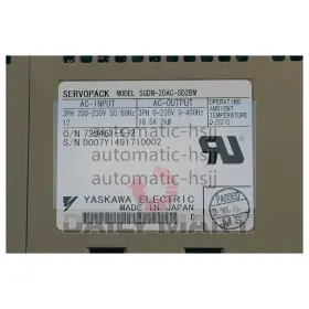 Sgdm-20ac-sd2bm Yaskawa Sgdm20acsd2bm Used And Tested Servo Drive