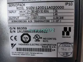 Sgdv-120d11a020000 Yaskawa 1pcs Servo Driver New