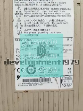 Sgdv-180ae1a Yaskawa One Used