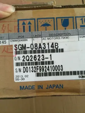 Sgm-08a314b Yaskawa Ac Servo Motor New Original Sgm08a3