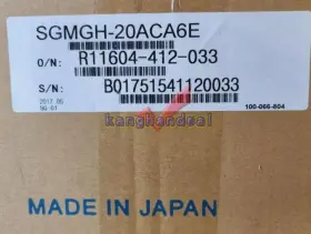 Sgmgh-20aca6e Yaskawa 1pcs New Servo Motor