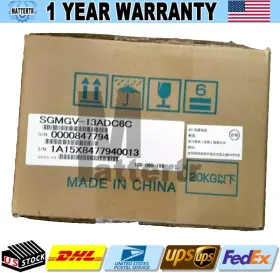 Sgmgv-13adc6c Yaskawa New Servo Motor In Stok Ship By Ups / Fedex