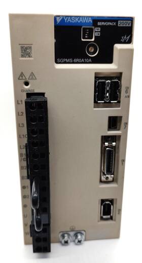 Yaskawa Sgpms-6r0a10a Brand New -no Box Servo Drive With Software For Use In Usa