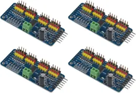 Pca9685 Yfuset Zgw-16 4pcs 16-channel Module Pwm/servo/servo Driver Board Controller Iic