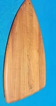 Rare Digsmed Denmark MID-20TH Vint Teak / Cast Iron Surfboard Cutting Used. Price: $168.88.