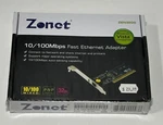 Zonet ZEN3200 10/100MBPS Fast Ethernet Adapter Windows Vista Compatible Bit New. Price: $10.00.