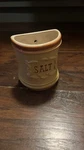 Vintage Royal Copley Ceramic Wall-mounted Salt Box. Price: $15.00.