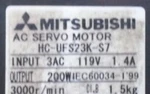 Mitsubishi Ac Servo Motor HC-UFS23K-S7 New Original. Price: $743.00.