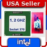 Intel Celeron 1200 Mhz Tantalian Socket 370 Cpu Working 1.2GB As Pictured. Used. Price: $22.37.