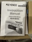 Keyence FD-H32 Clamp-on Flow Sensor Model New In Box. Price: $575.00.