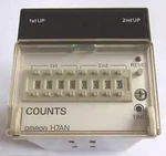 New Omron H7AN-W4D 2 Stage Preset Electronic Counter, 4-DIGITS, Flush, Screw. Price: $303.00.