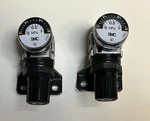 Smc Air Pressure Regulators Set Of 2, 150 Psi, 0.05-0.7 Mpa, Made In Japan Used. Price: $23.67.