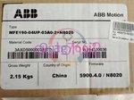 1PCS Abb Servo Drive MFE190-04UP-03A0-2+N8020 New. Price: $1285.63.