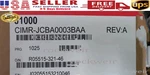Brand New Yaskawa CIMR-JCBA0003BAA Converter Fast Shipping Via Fedex Or Dhl. Price: $468.04.