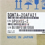 One New Yaskawa Servo Motor SGM7A-20AFA21. Price: $1594.19.