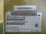 Mint Condition Fuji RYS152S3-LSS Servo Amplifier 200-230V 1500W New. Price: $1390.00.
