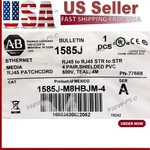 New Allen Bradley 1585J-M8HBJM-4 Ethernet Patchcord Ab. Price: $70.59.
