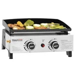 Royal Gourmet Portable 17-INCH 2-BURNER Tabletop Gas Griddle Grill New. Price: $94.99.