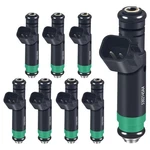 Fuel Injectors 53032145AA Set Of 8 Compatible With Jeep Grand Cherokee 2001-2... New. Price: $131.38.