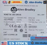 New Allen-bradley 2097-V33PR5-LM Kinetix 350 2.0KW Servo Drive Ab. Price: $1573.78.