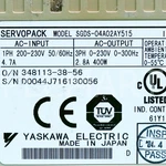 (used) Yaskawa SGDS-04A02AY515 400W (no Connect) Free 'fedex' Shipping!. Price: $145.00.