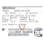 New In Box Yaskawa SGDB-30ADM Servo Drive. Price: $1279.51.