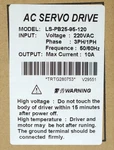Servo Drive Ls PB25 95 120 220 Vac 3 1PH New. Price: $250.00.