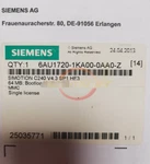 One New Siemens 6AU1720-1KA00-0AA0-Z. Price: $1081.08.
