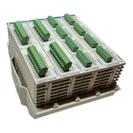 Indramat Interbus RMB12.2-04 W/ RMA12.2-16-DC024-200 & RME12.2-32-DC024 I/o Unit Used. Price: $59.54.