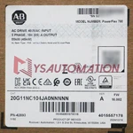 Brand New Allen-bradley 20G11NC104JA0NNNNN Powerflex Air Cooled 755 Ac Drive. Price: $4910.46.