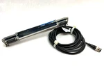 Keyence SL-V23F-R Safety Light Curtain Receiver W/ SL-VPT3PM-R Cable Used. Price: $197.99.