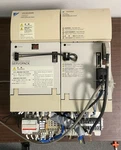 Yaskawa Servo VS-656 CIMR-MR5D2015 VS-626M5 CIMR-M5E2011 W/operator JVOP-132 Used. Price: $800.00.