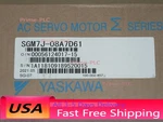 One New Yaskawa Ac Servo Motor SGM7J-08A7D61 Expedited Shipping. Price: $464.46.