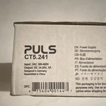 New- Puls CT5.241 Power Supply 380-480V Ac Input 24-28V Dc 5A Output. Price: $105.00.