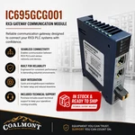 RX3I Genius Emerson Fanuc Gateway Module IC695GCG001 With Coalmont Support New. Price: $1999.00.