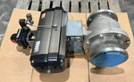 Flowserve Automax 6" Stainless Steel Ball Valve, Pnuematic Actuator And Switch New. Price: $990.00.