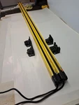 Keyence GL-R72H-T, GL-R72H-R Light Curtain Set, Cable At Both Ends, Used. Price: $800.00.