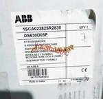 1PCS New Abb Switch Fuse OS630D03P 1SCA022825R2830. Price: $1012.80.