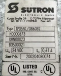 Top Condition Sutron Electronic TP35NC/086032 Display "tested Good" Seller. Price: $2650.00.