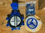 1X New Flowserve 8" Lug Butterfly VALVE-CF3M Disc-epdm SEAT-316 Ss Shaft-gear Op. Price: $599.99.