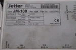 Jetter JM-108 Rev 02A Part No 10000749 Servo Drive Stock H1068A Used. Price: $1250.00.
