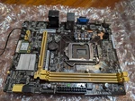 Asus H81M-E/M51AD/DP LGA1150 Motherboard (MBD81) W/ Wi-fi Unit & I/o Shield Used. Price: $40.00.