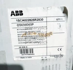 1PCS New Abb Switch Fuse OS630D03P 1SCA022825R2830. Price: $1012.80.