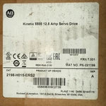 New Allen Bradley 2198-H015-ERS2 /a Kinetix 5500 12.5A Servo Drive. Price: $1119.20.